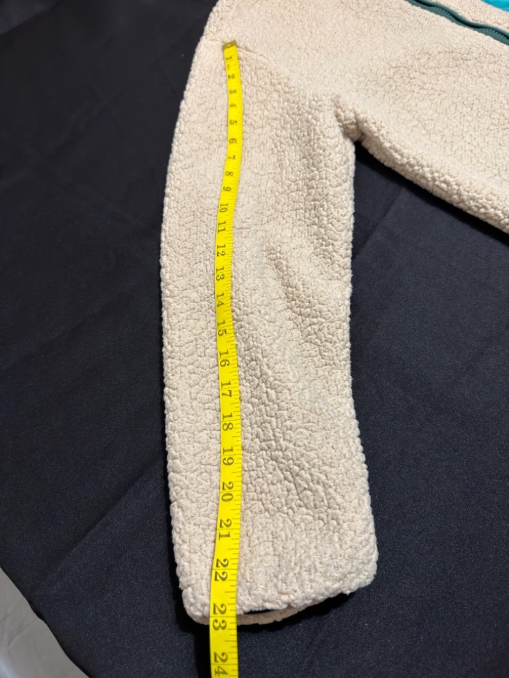 LEGO x Target Sherpa Fleece Jacket Size M Cream/Green - Picture 7 of 7